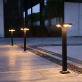 20W Solar Lawn Bollard Garden Light Warm White DS2804