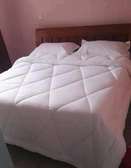 Unbinded white duvet