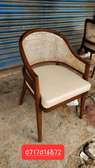 RATTAN WEBBING ARM CHAIR