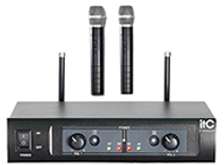 2 Channel UHF Wireless Microphone