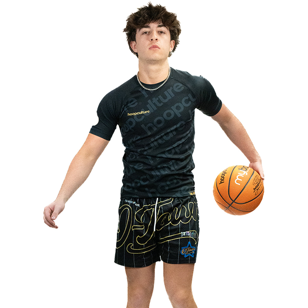 HC Emblem Zeitgeist Compression T-Shirt - Hoop Culture