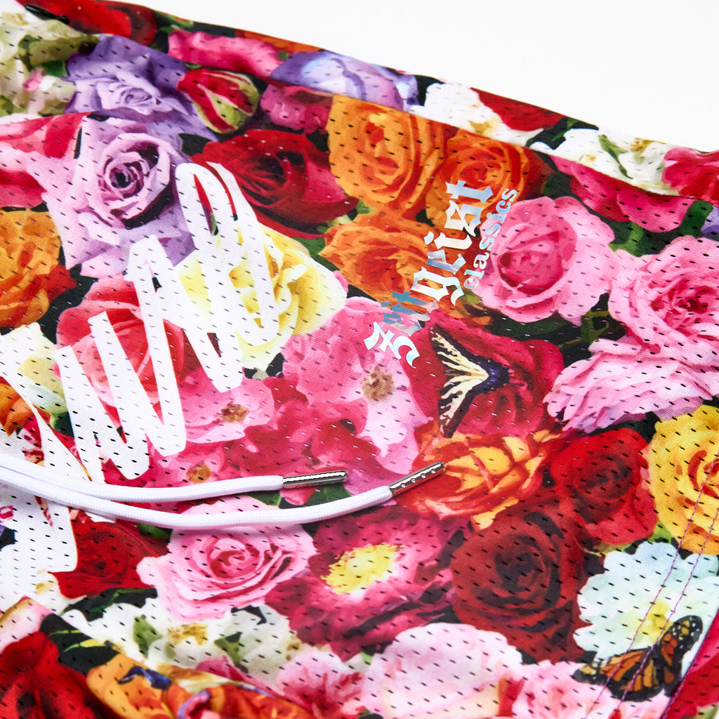 Youth - Script Bouquet Mesh Shorts - Hoop Culture