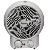 RAMTONS WHITE FAN HEATER, 2 HEAT SETTINGS