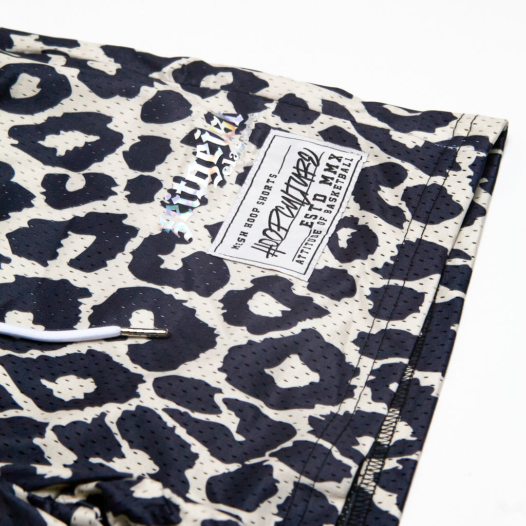 Youth - Feline Mesh Shorts - Hoop Culture