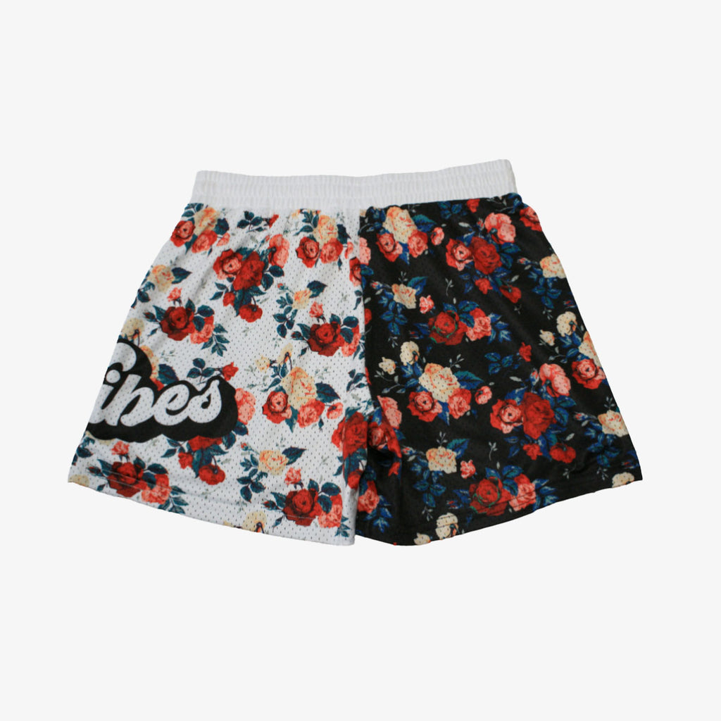 Rosette Vibes Mesh Shorts - Hoop Culture
