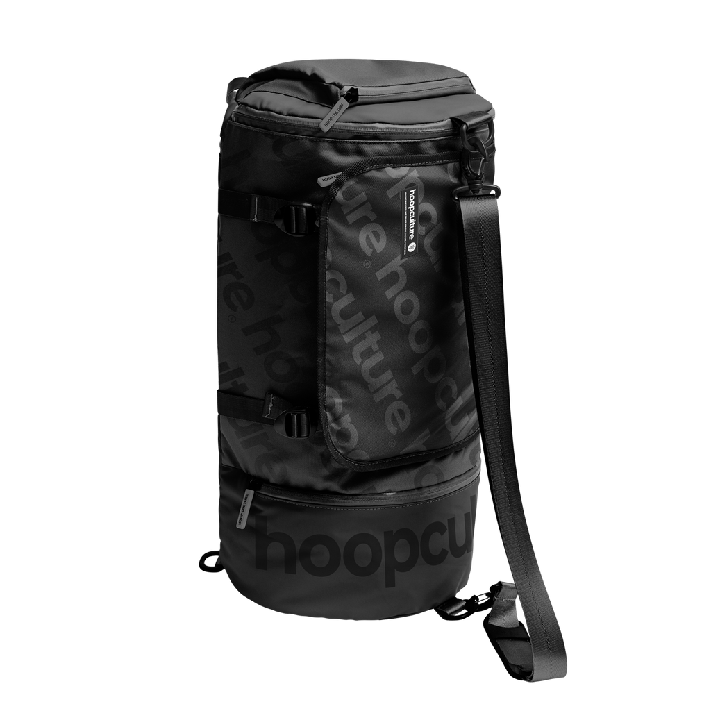 Black Zeitgeist Classics Duffel Backpack - Hoop Culture