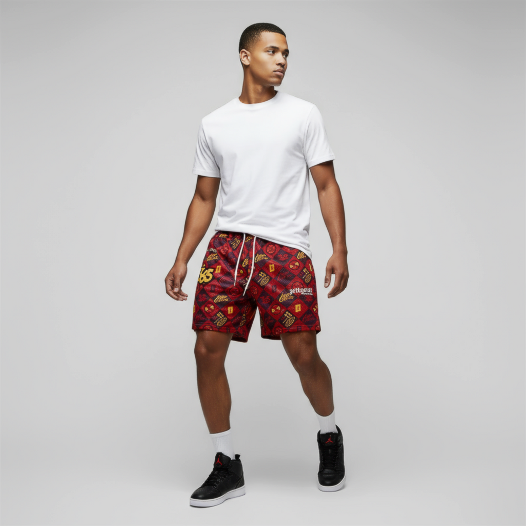 HC Chequer Classic Mesh Shorts