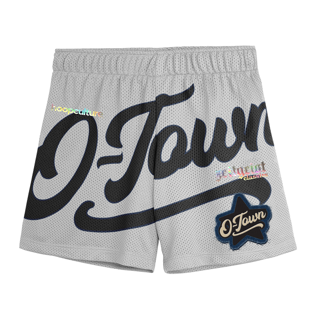 O-Town Blanc Mesh Shorts - Hoop Culture 