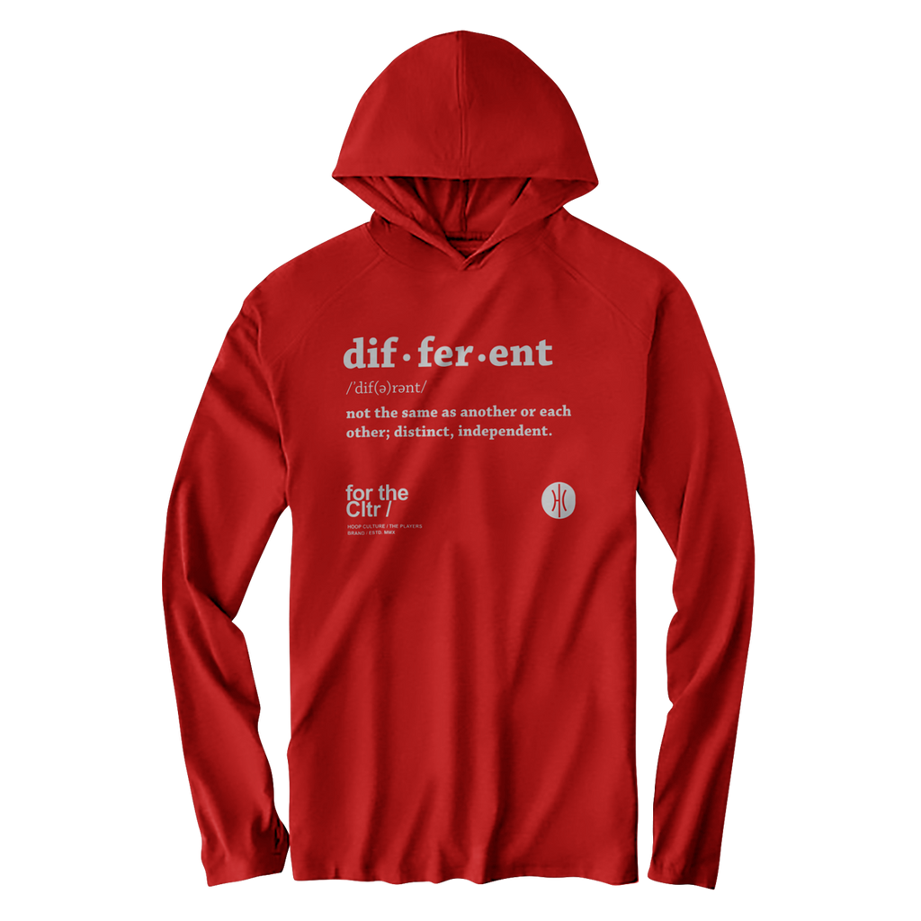 Be Different Lite Poly Hoodie - Hoop Culture