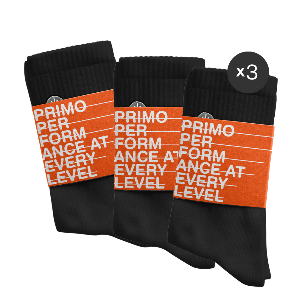 Primo Performance Socks x3 Pack - Hoop Culture