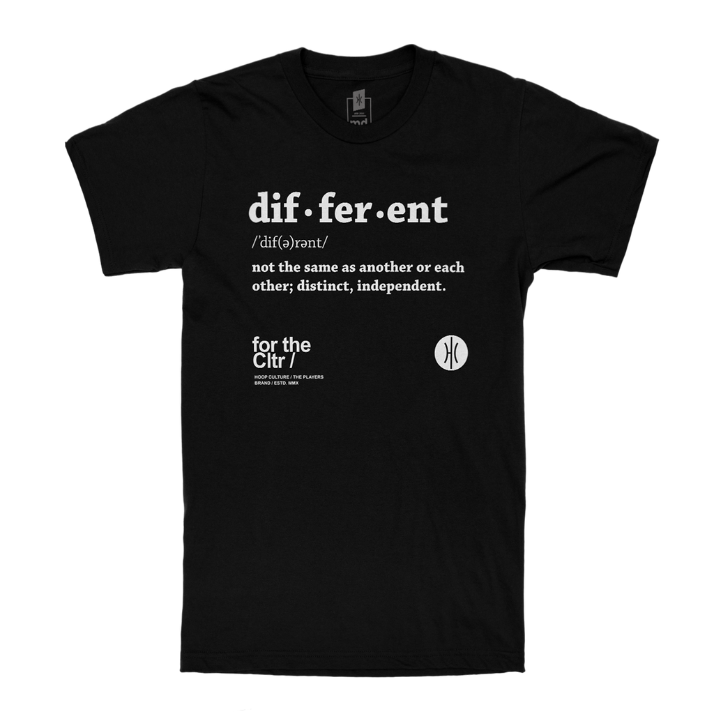 Be Different T-Shirt - Hoop Culture 